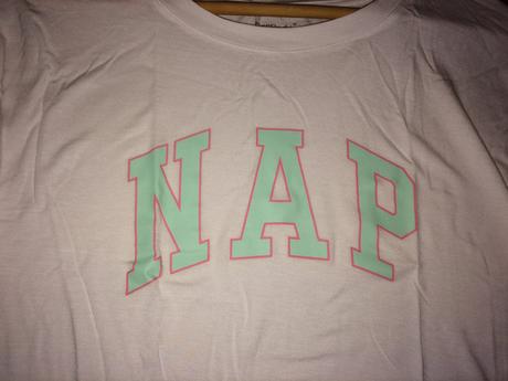 Hebké tričko (nielen) na spanie gap, gap,m