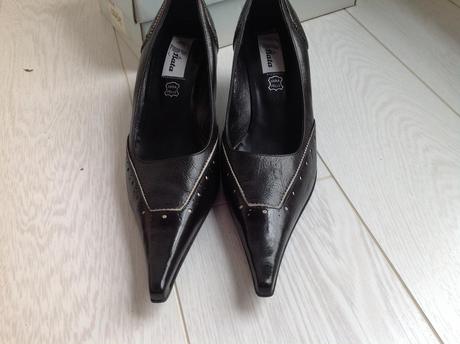 Lodičky kožene, baťa,40