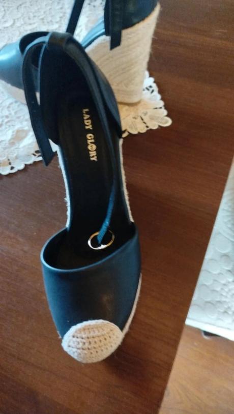 Espadrilky na platforme, 38