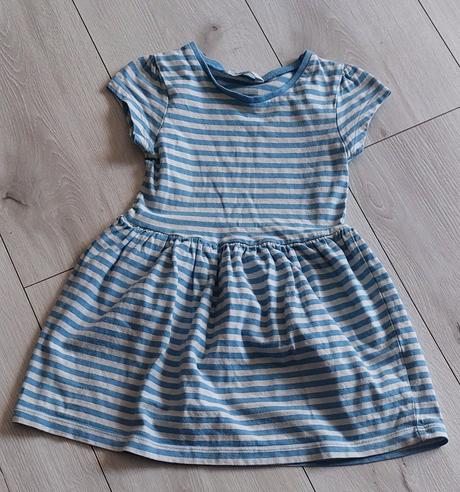 Pásikavé šaty, george,98