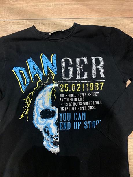 Tričko s kostričkou, zara,140