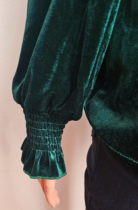 Blúzka velúrová, m