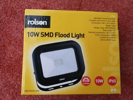 Rolson 10w svetlo vhodné do exteriéru,