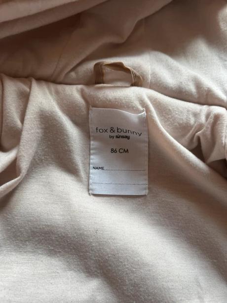 Plyšová mikina zajacová, sinsay,86