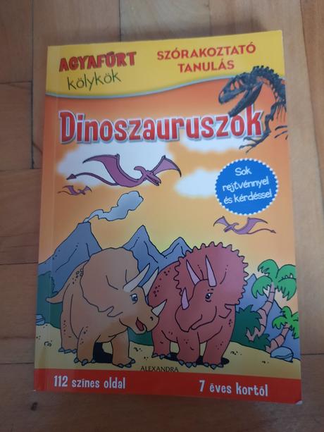 Knizka dinoszauruszok,
