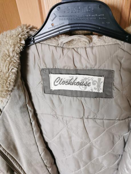 Zateplena dámska vetrovka, clockhouse,m