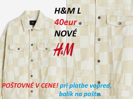 Zimná bunda hm, bombéra hm, h&m,l