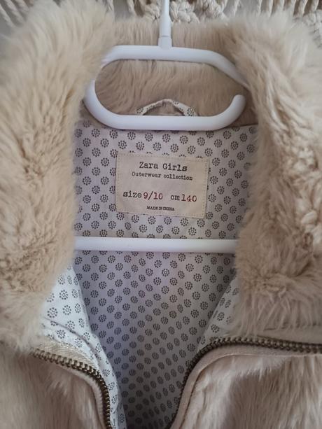 Kožušinková vesta zara, zara,140