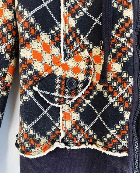 Teplá huňatá bunda m/l, m