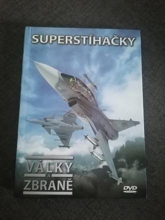 Dvd s knižkou superstíhačky (války a zbrane), 