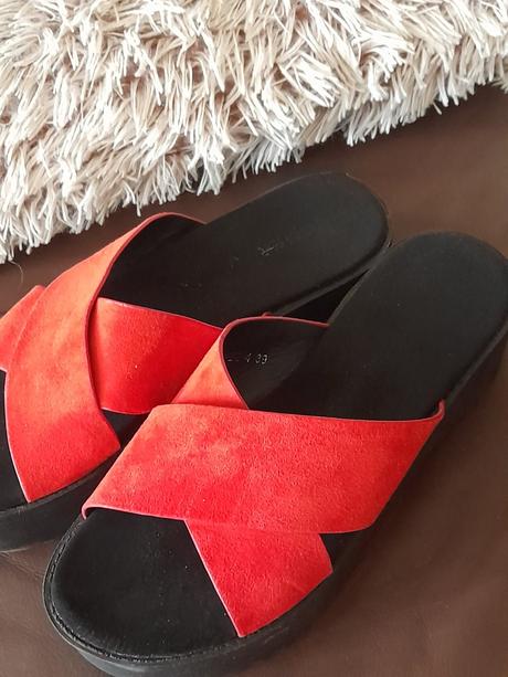 Waw šlapky - papuče z maďarska na platforme, 39