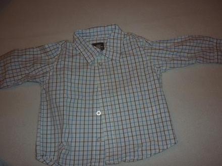 Pekna košeľa pre malého frajera, h&m,74