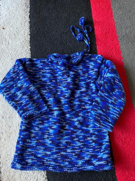 Pletený set sveter + čiapka, 68