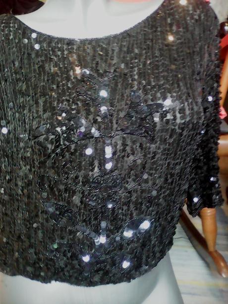 Trblietava - leskla bluzka, l