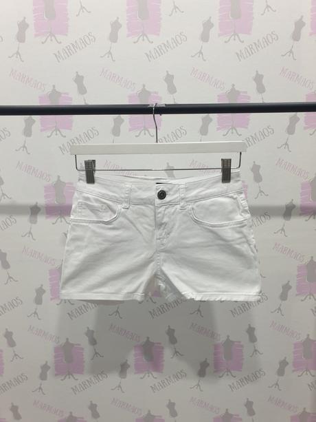 Biele rifľové kraťasy 34, f&f,34