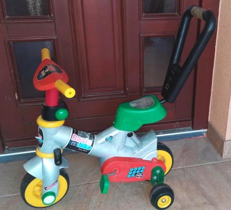 Predám trojkolku  pre dieťa cca 2-4 roky -  s drža, 