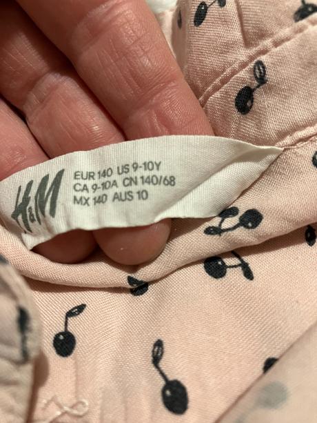 Letná blúzka, h&m,140