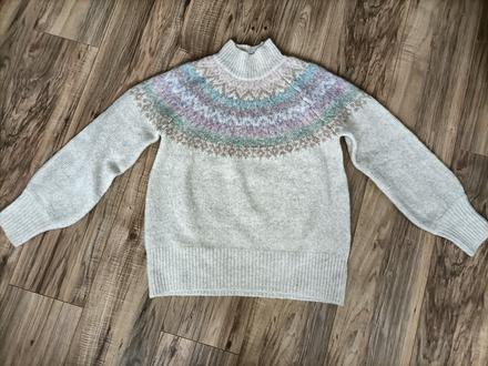 Pulover s nórskym vzorom, reserved,s
