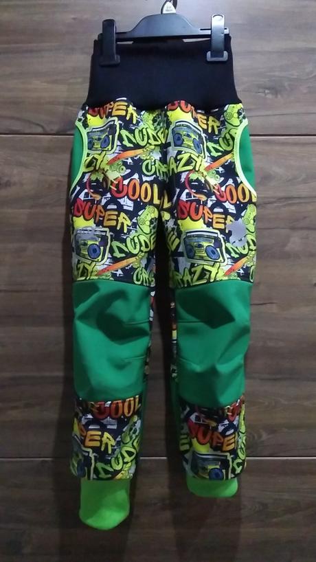 Softshellky s reflexnym prvkom kombin., 62 - 152