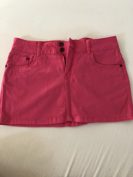 Mini sukňa ruzova, terranova,xs