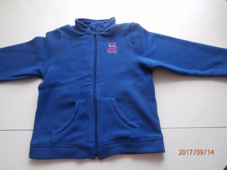 Mikina na zips 5-6 rokov 110/116 bez kapucne, impidimpi,116
