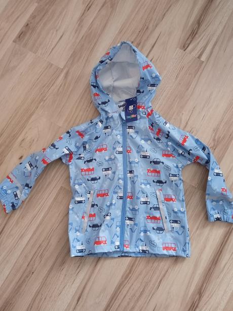 Krásny kompletik do dažďa- už len nohavice, 104