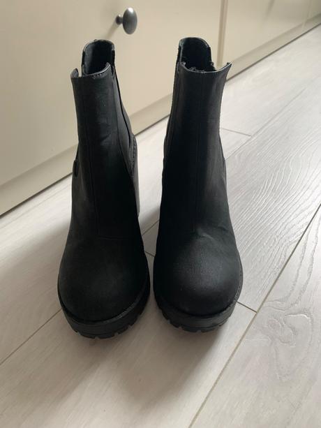 Topanky na hrubom opatku, h&m,38