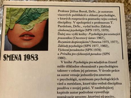 Psychológia pre mladých-prvé vyd.1983, 