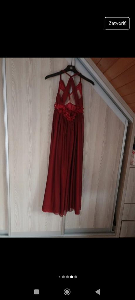 Šaty spoločenské, xs