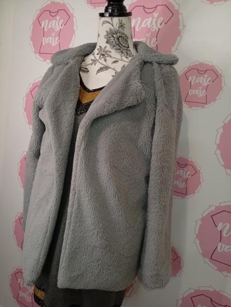 Huňatá bundička / prehoz, xl