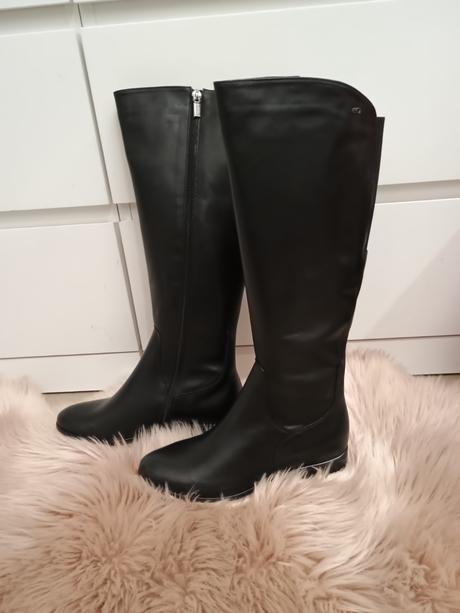 Dámske kožené čižmy 19070523 b, 37