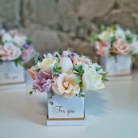 Voňavá mydlova kyticka k narodeninam,