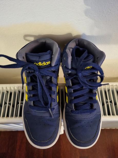 Členkové tenisky adidas hoops mid, adidas,32