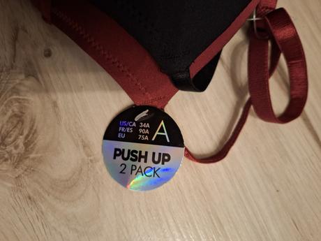 2x push up podprsenka, new yorker,75a / 75b