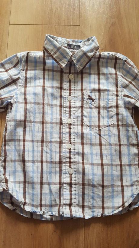 Kockovaná košeľa č.98, h&m,98