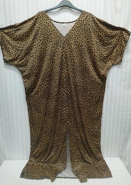 2-dielny kostým tigrica maxi, šaty a škraboška 4xl,