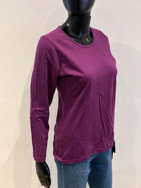 Dámske fiaľové tričko (s), s