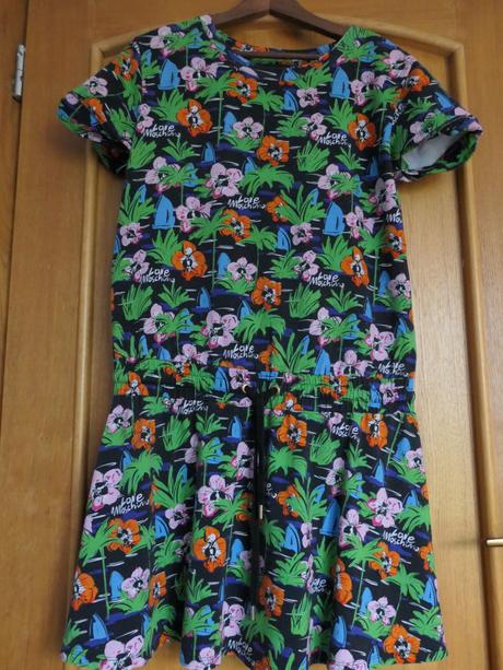 Love moschino ikon damske letne top saticky m/l, moschino,m