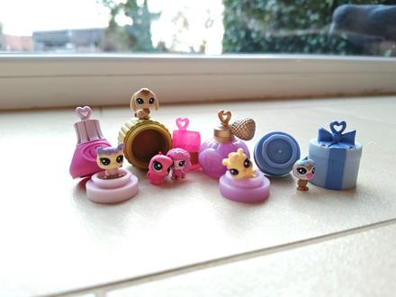 Littlest pet shop dačeky prstene, 