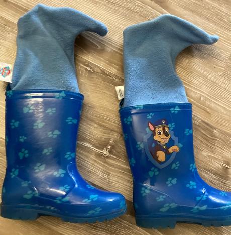 Led svietiace/blikajúce oteplené gumáky paw patrol, sinsay,28