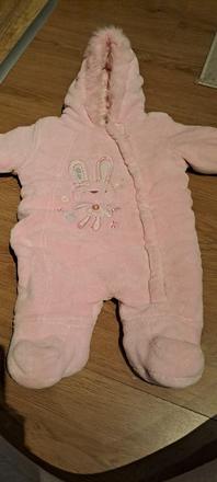 Ružový teplý overal, f&f,68