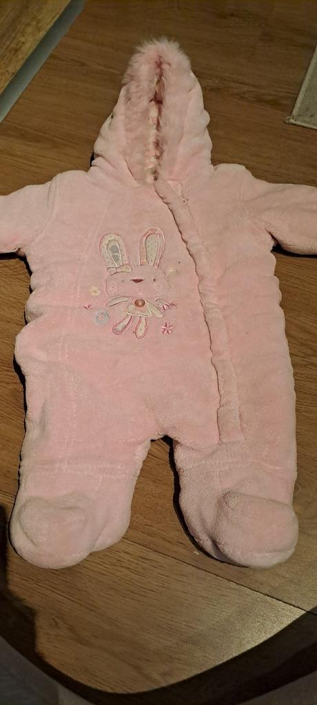 Ružový teplý overal, f&f,68