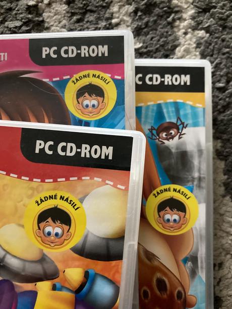 Pc cd-rom lákavé hry pro deti,