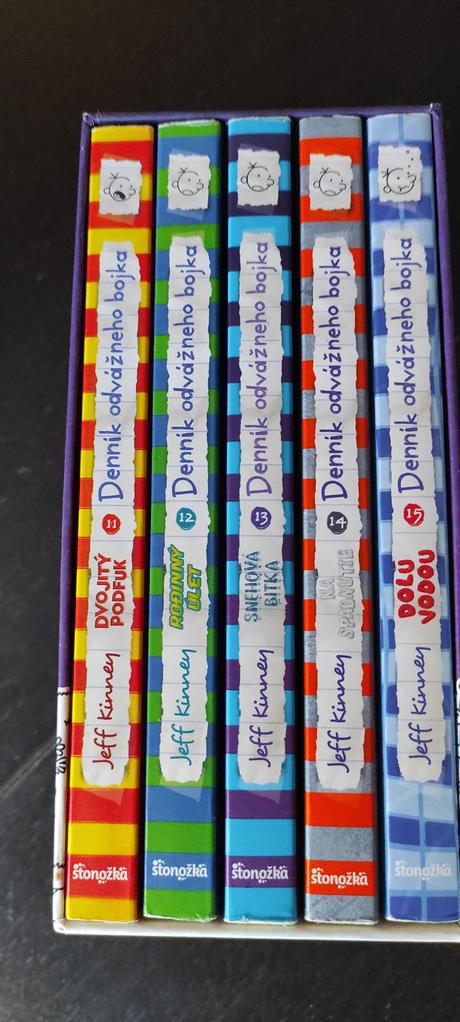 Denník odvážneho bojka 11-15 - jeff kinney,
