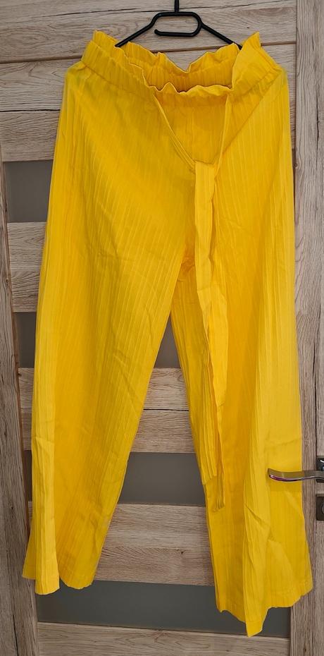 Dámske široké nohavice, l