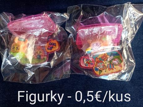 Hracky z casopisov ( 0,5- 3eur), 