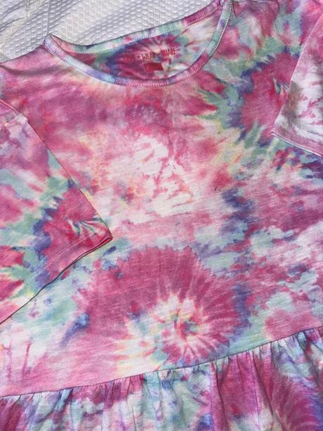 2x tričkové šaty 140, f&f,140