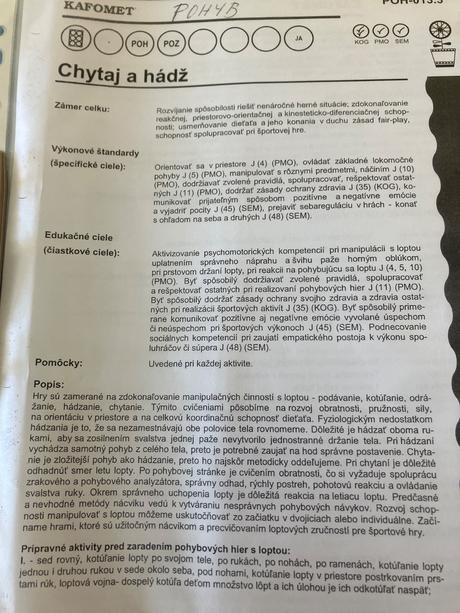 Kafomet vzdelávacie hry, 