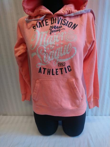 Dámska marhulová mikina klokanka, clockhouse, m, clockhouse,m