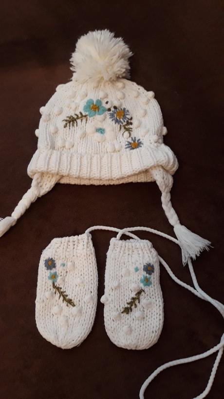 Čiapka a rukavice-set pre dievča (1-2 r.) zn.next, next,50